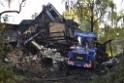 Grossfeuer Einfamilienhaus Siegburg Muehlengrabenstr P1056